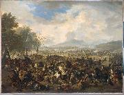 unknow artist battle of Ramillies painting